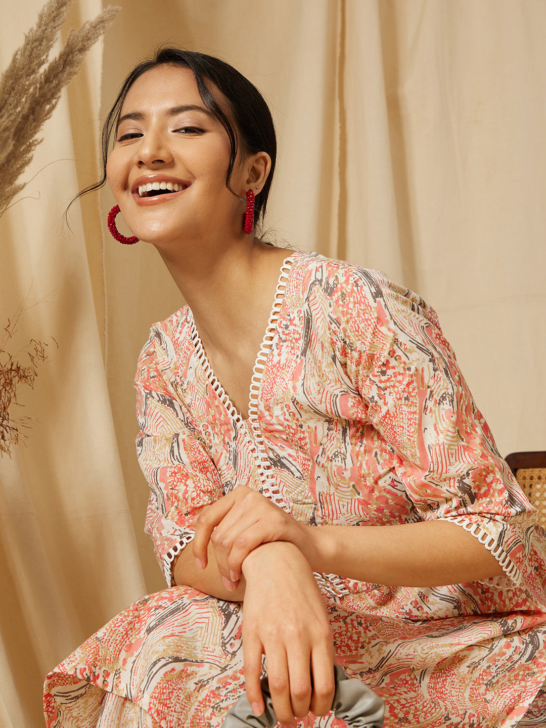 Modern Muse Co-ord Set : Opulent Ivory