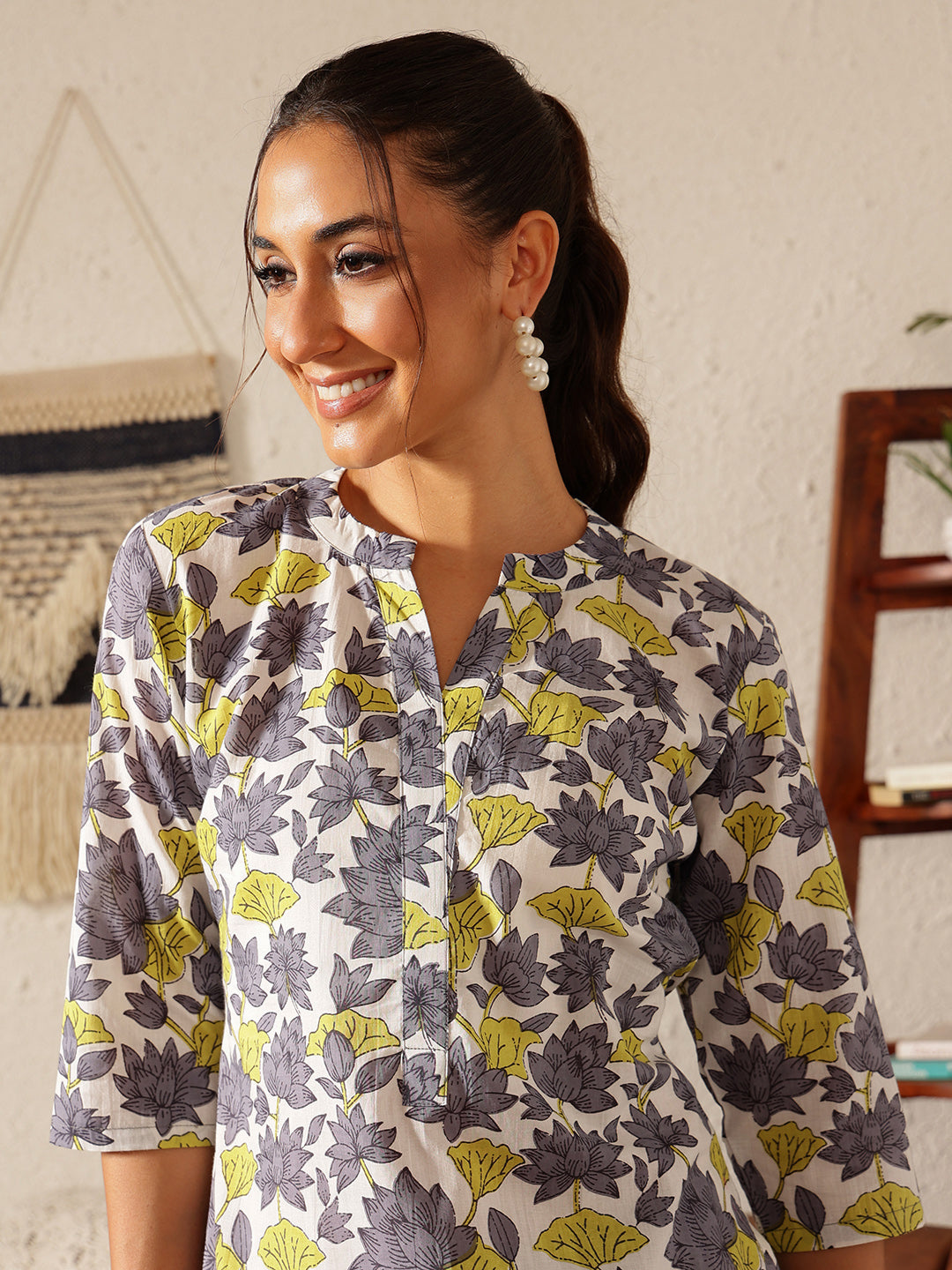 Meadow Hues Co-ord Set: Moon Mist