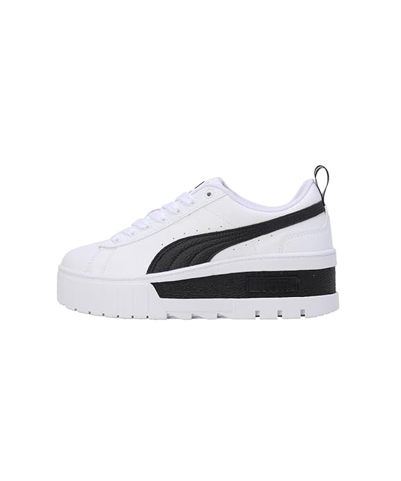 Puma Womens Mayze Wedge WNS White-Black Sneaker