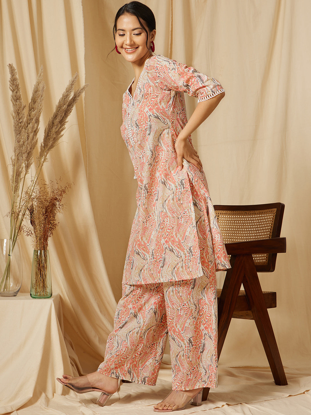 Modern Muse Co-ord Set : Opulent Ivory