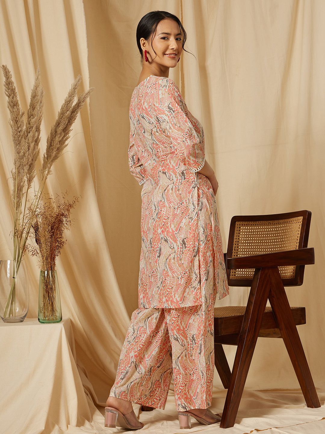 Modern Muse Co-ord Set : Opulent Ivory