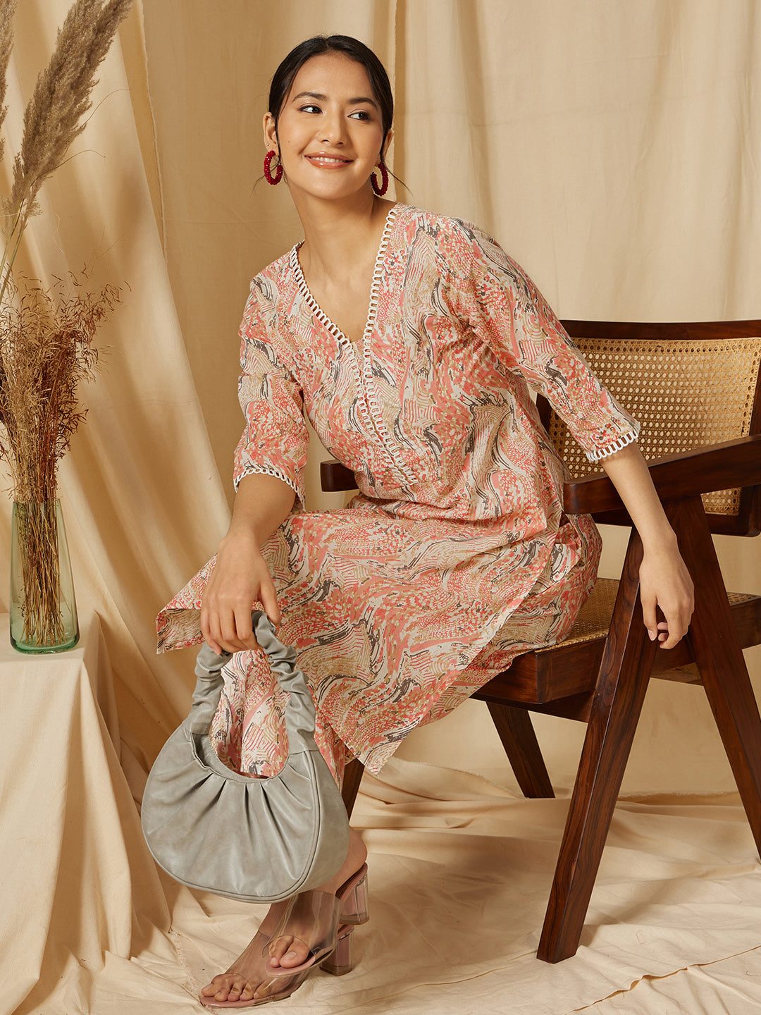 Modern Muse Co-ord Set : Opulent Ivory