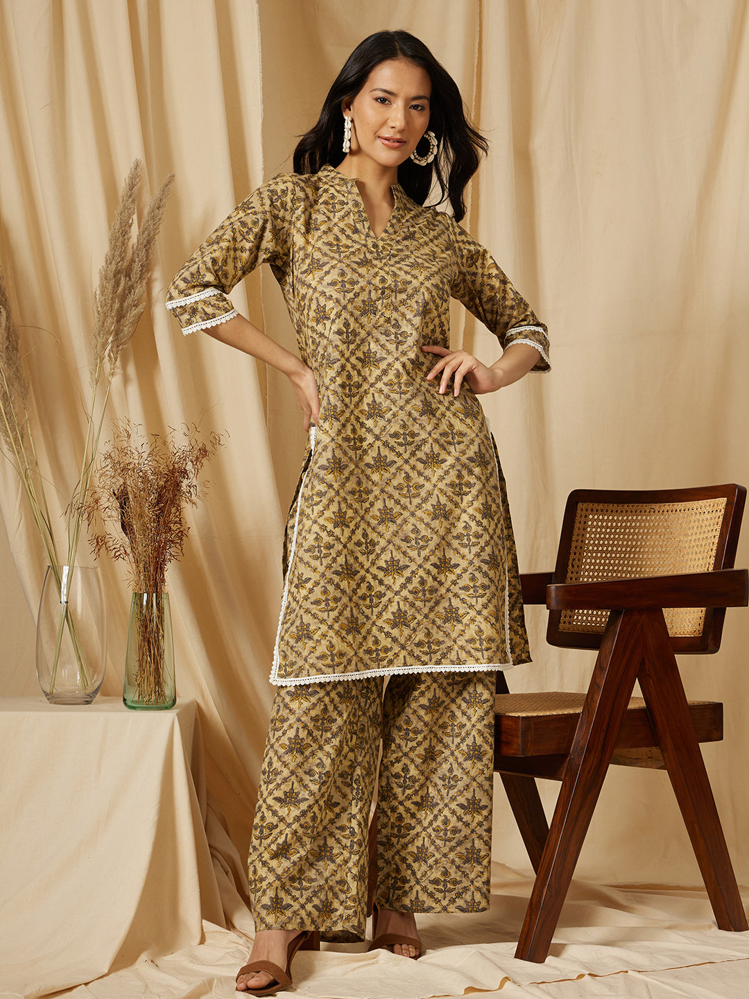 Meadow Hues Co-ord Set : Sand Ombré