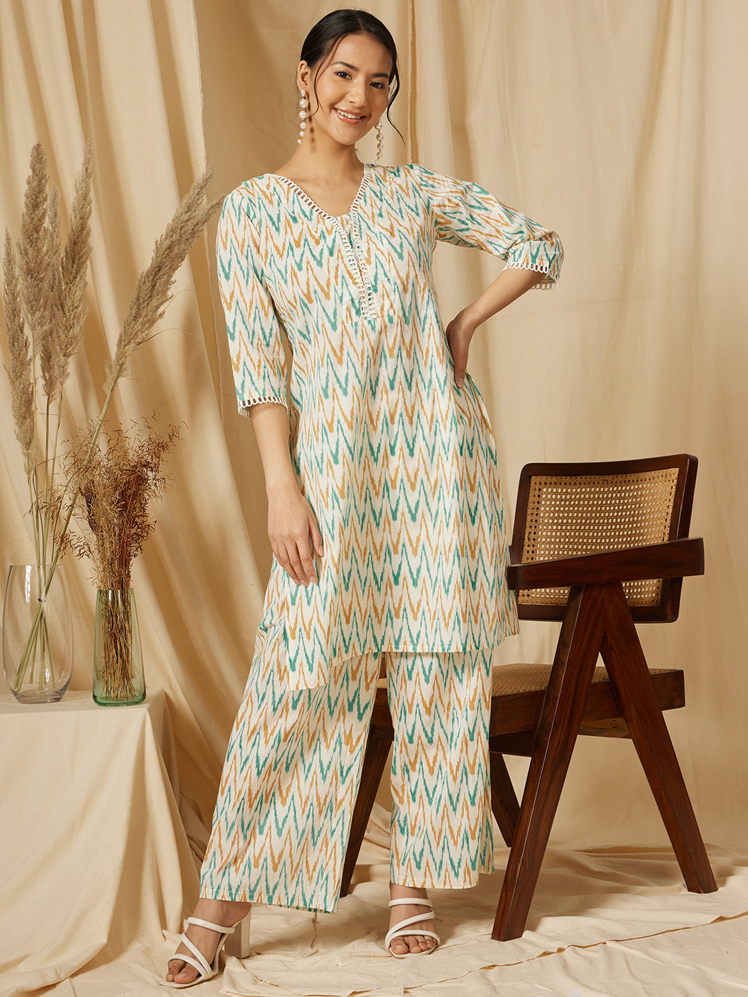 Modern Muse Co-ord Set : Serenity Seafoam